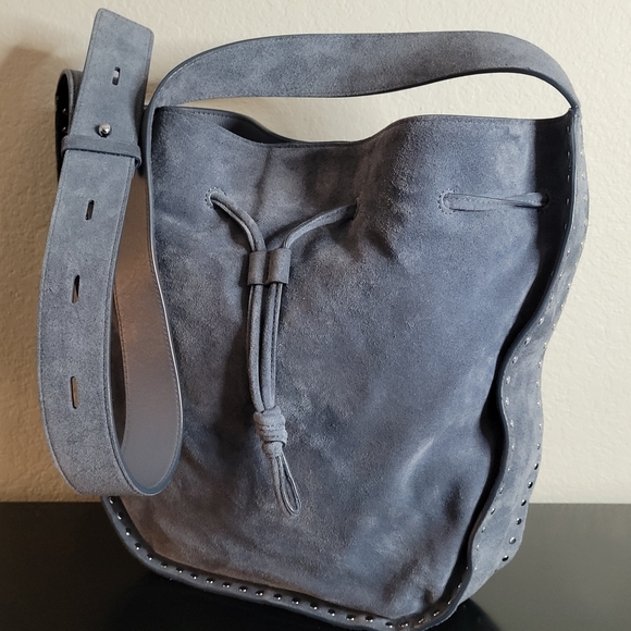 EUC Rebecca Minkoff Nanine Drawstring Shoulder Bag - Picture 2 of 9